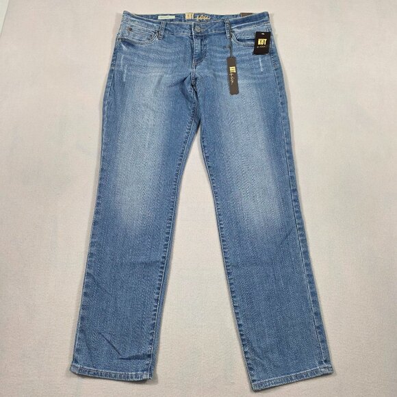 KUT from the Kloth Jeans Womens 8 Denim Katy Boyfriend NWT - Picture 1 of 16